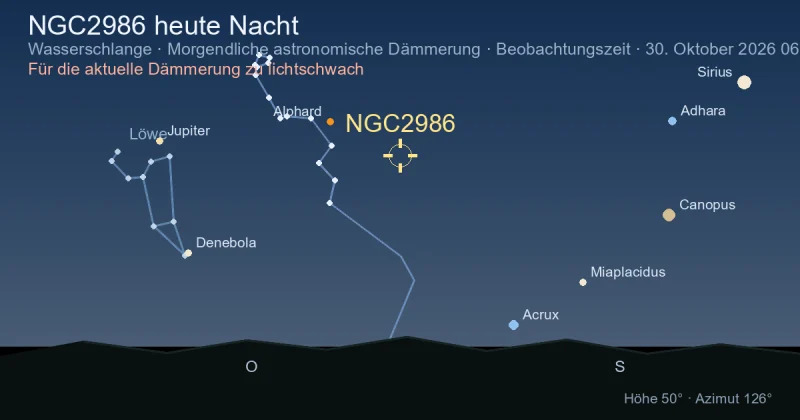 NGC2986 heute Nacht