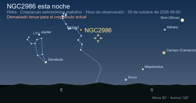 NGC2986 esta noche