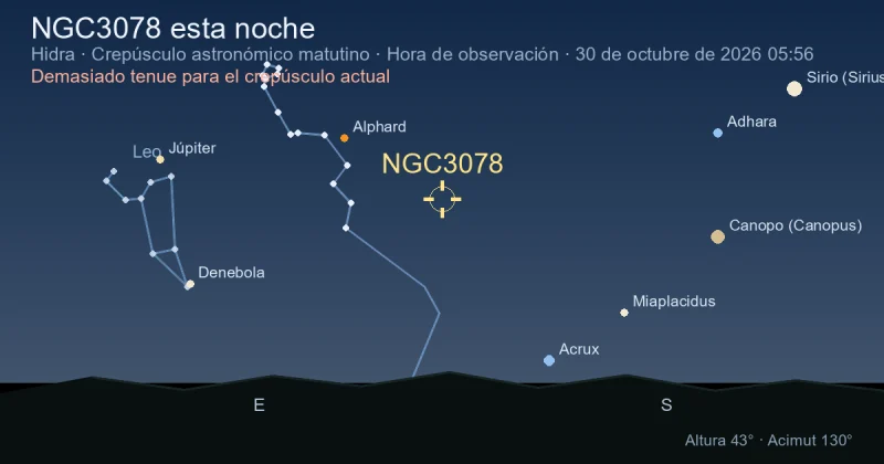 NGC3078 esta noche
