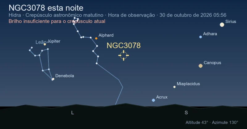 NGC3078 esta noite