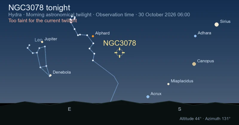NGC3078 tonight