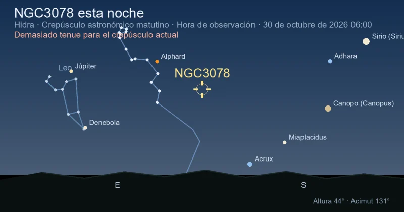 NGC3078 esta noche