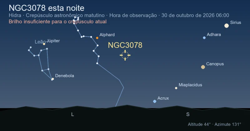 NGC3078 esta noite