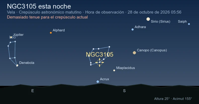 NGC3105 esta noche