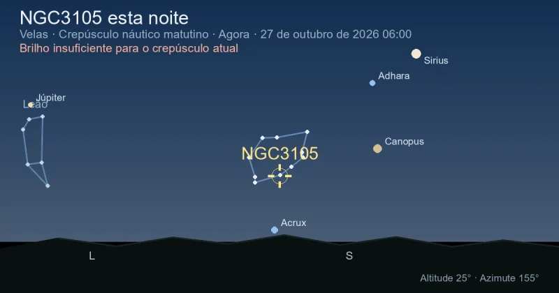 NGC3105 esta noite