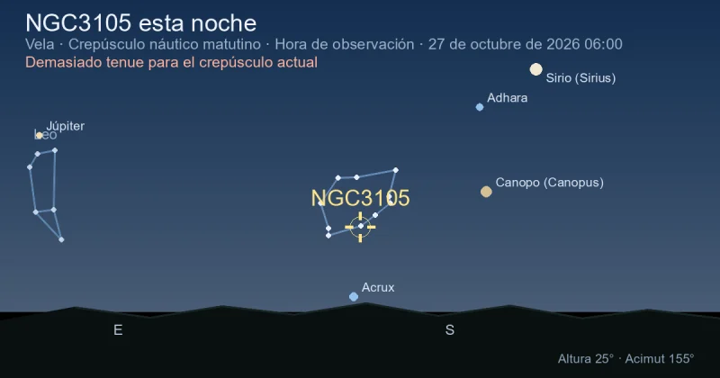 NGC3105 esta noche