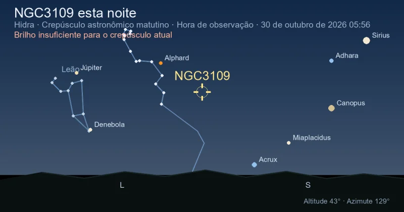NGC3109 esta noite