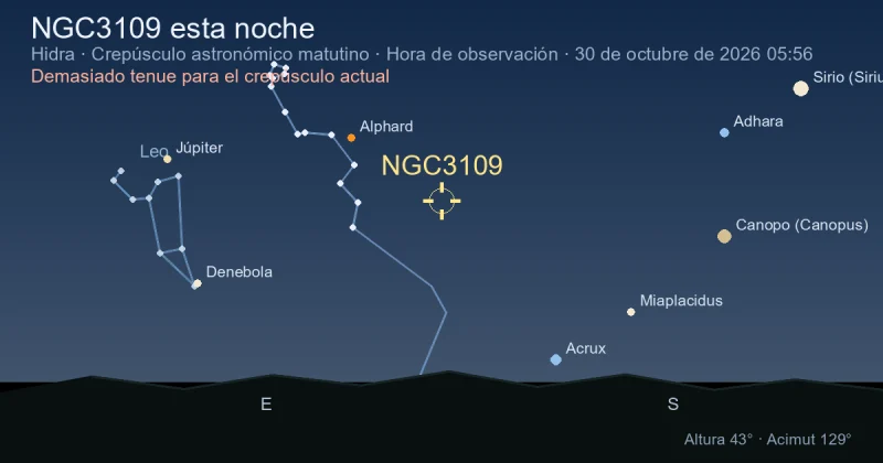 NGC3109 esta noche