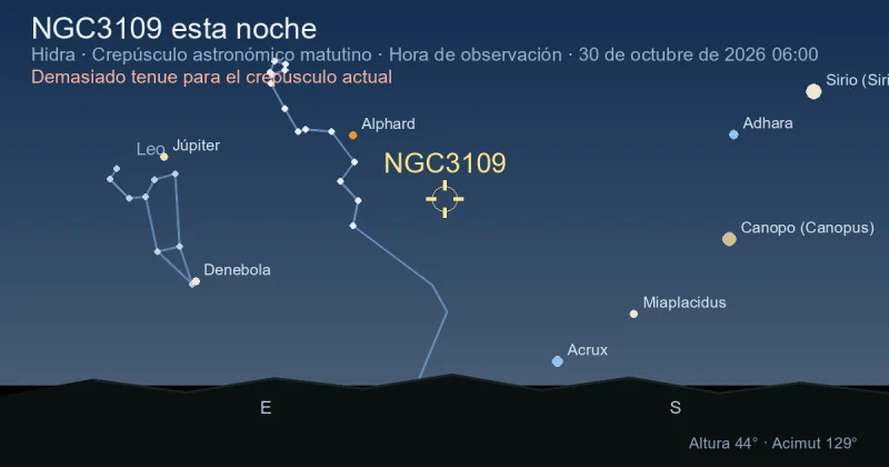 NGC3109 esta noche