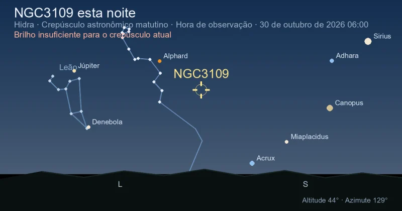 NGC3109 esta noite
