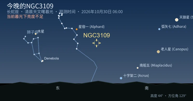 今晚的NGC3109