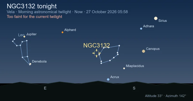 NGC3132 tonight