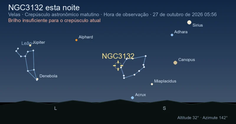 NGC3132 esta noite