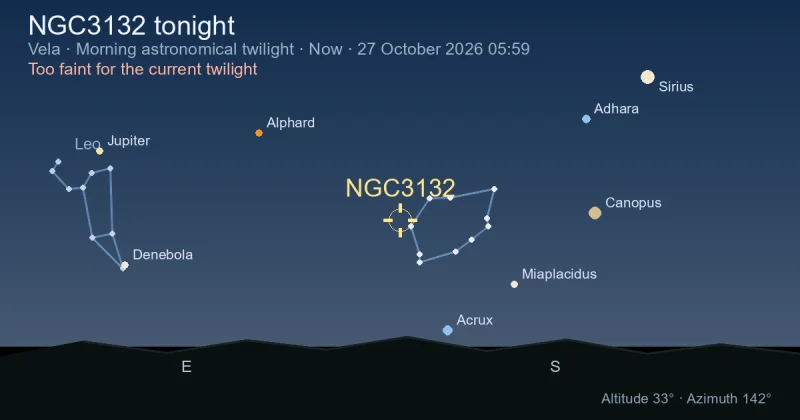NGC3132 tonight
