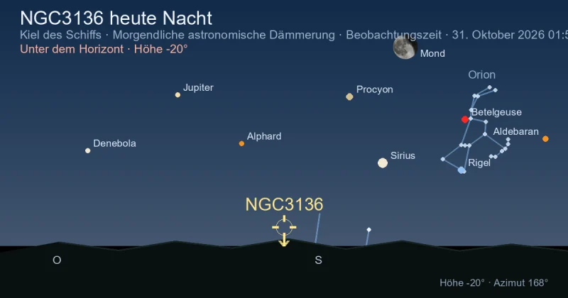 NGC3136 heute Nacht