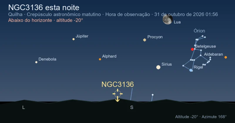 NGC3136 esta noite