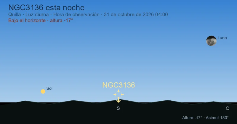 NGC3136 esta noche