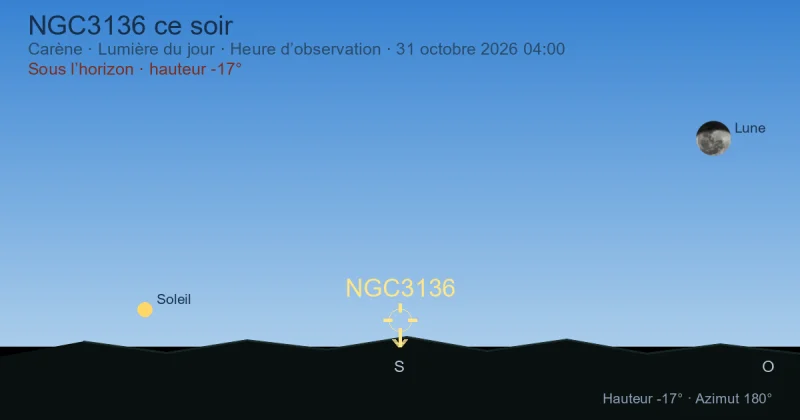 NGC3136 ce soir