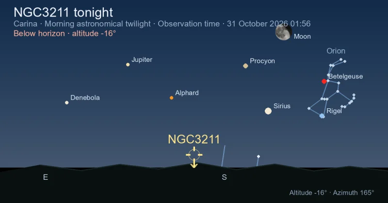 NGC3211 tonight