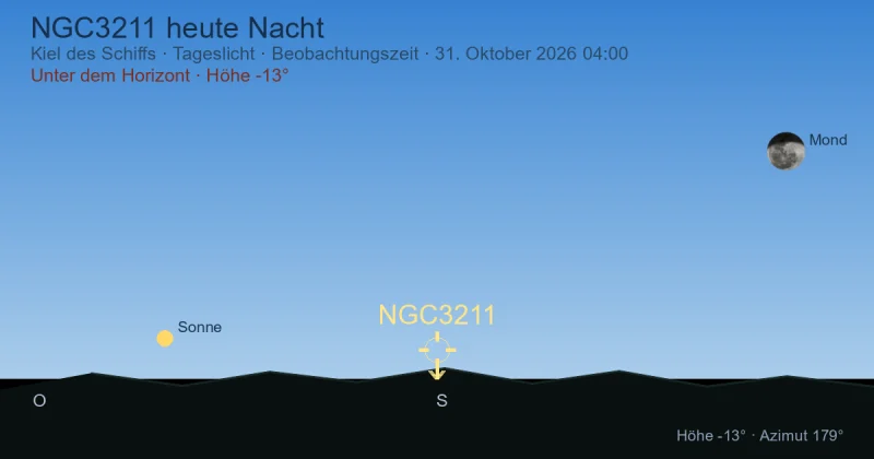 NGC3211 heute Nacht