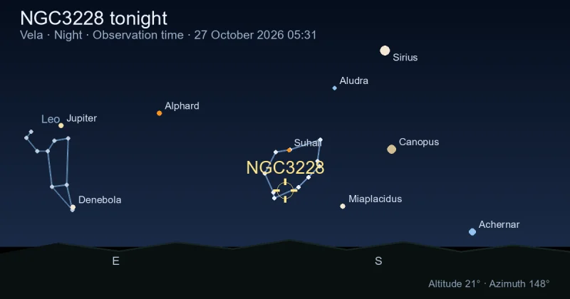 NGC3228 tonight