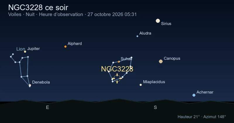 NGC3228 ce soir