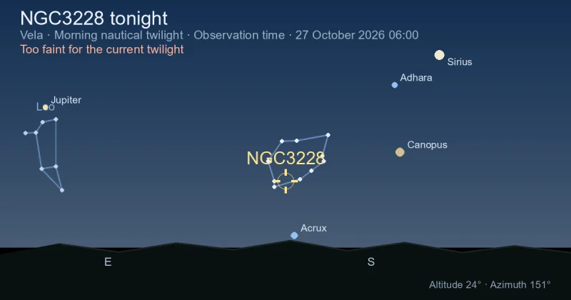 NGC3228 tonight