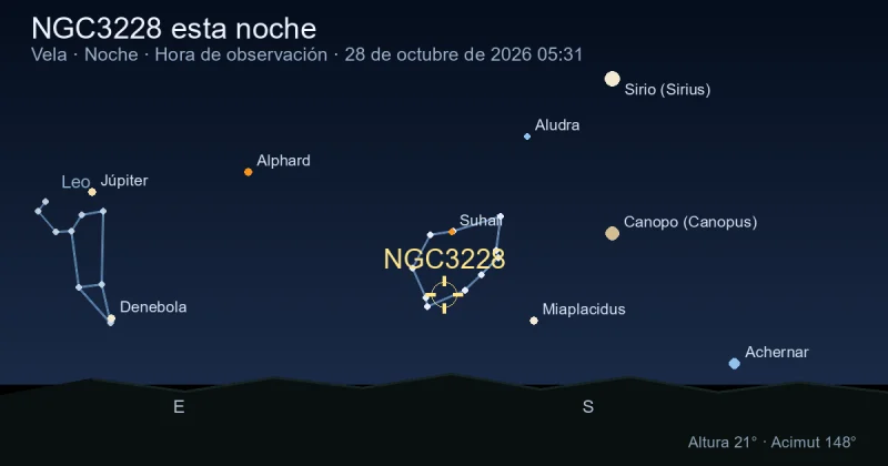 NGC3228 esta noche