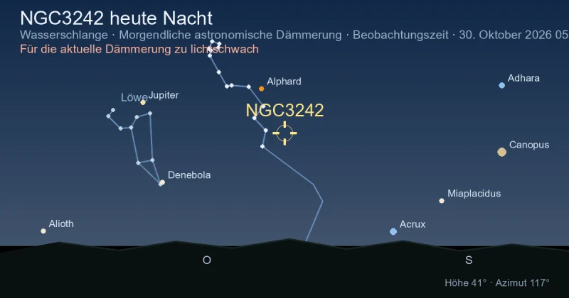 NGC3242 heute Nacht