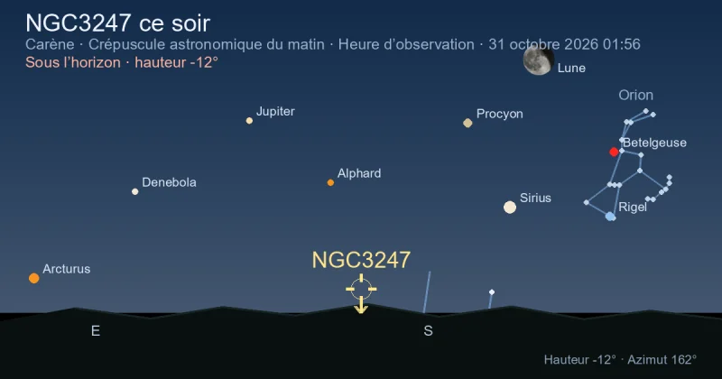NGC3247 ce soir