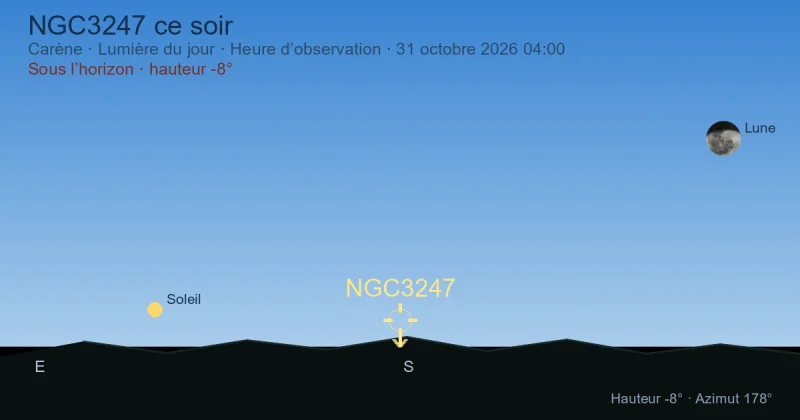 NGC3247 ce soir