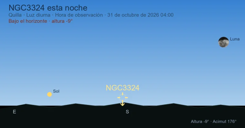 NGC3324 esta noche