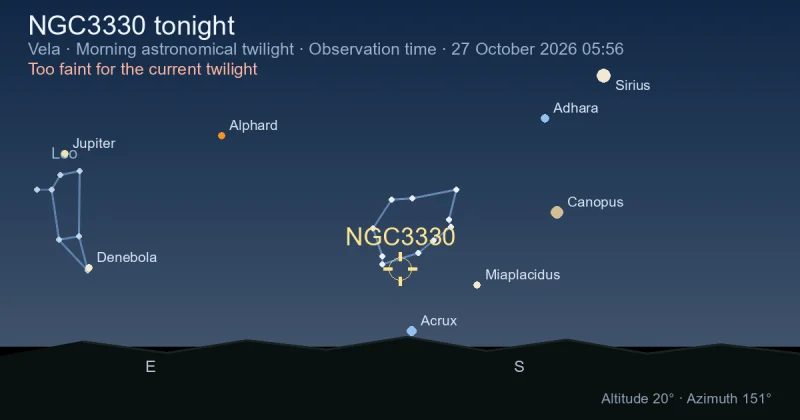 NGC3330 tonight