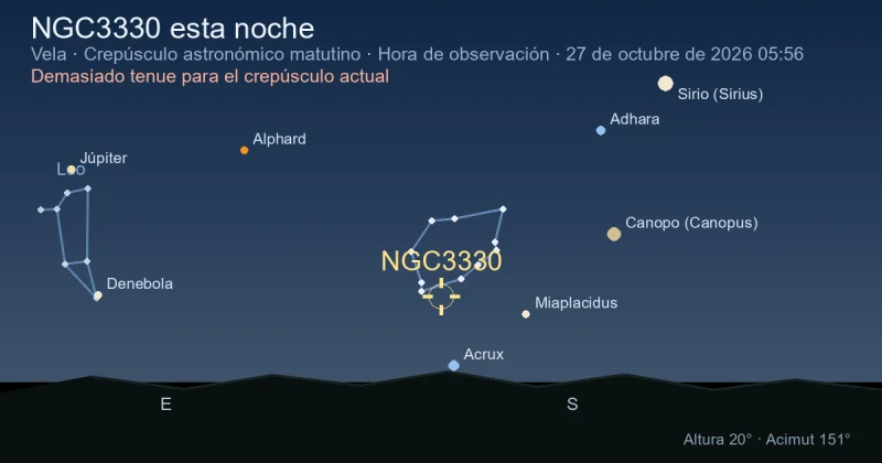 NGC3330 esta noche