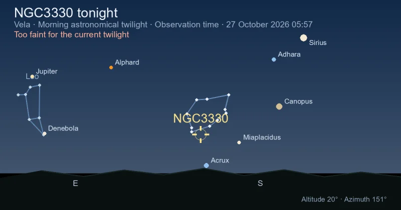 NGC3330 tonight