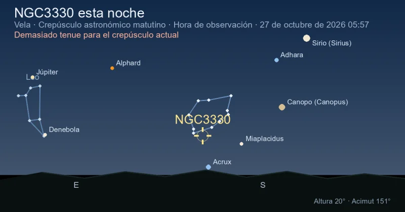 NGC3330 esta noche