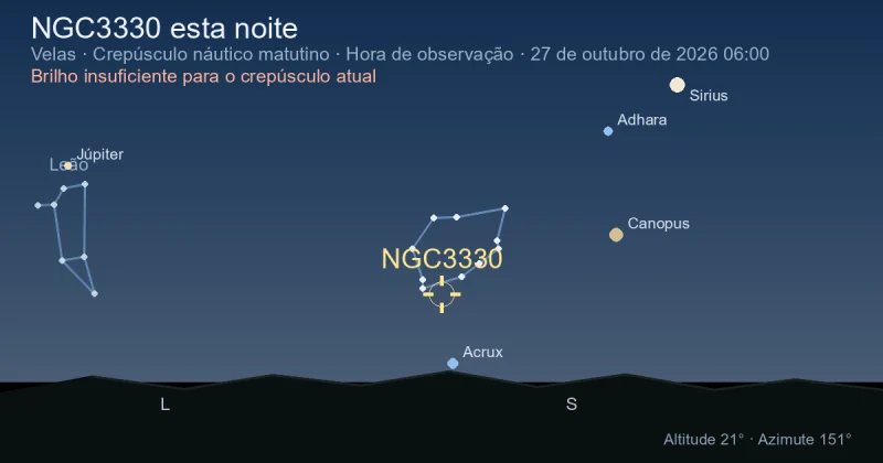 NGC3330 esta noite