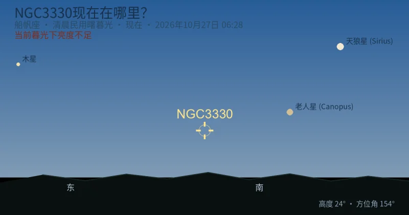 NGC3330现在在哪里?