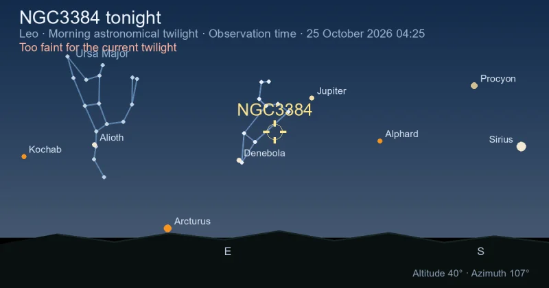 NGC3384 tonight