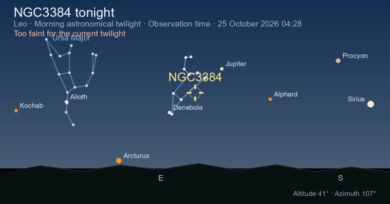 NGC3384 tonight