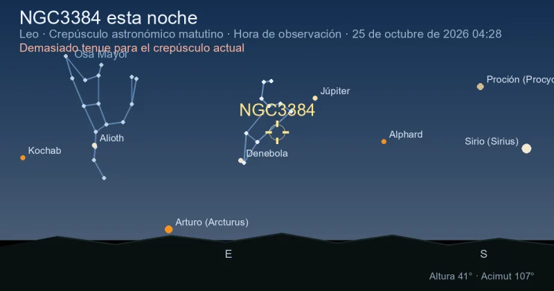 NGC3384 esta noche