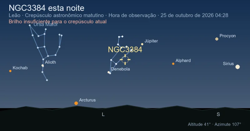 NGC3384 esta noite