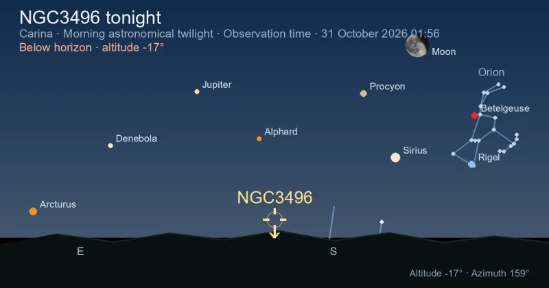 NGC3496 tonight