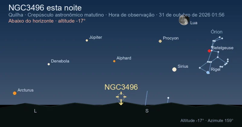 NGC3496 esta noite