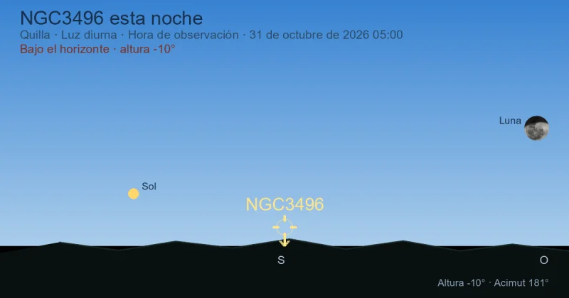 NGC3496 esta noche