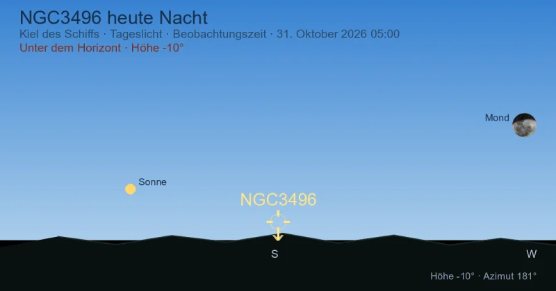NGC3496 heute Nacht