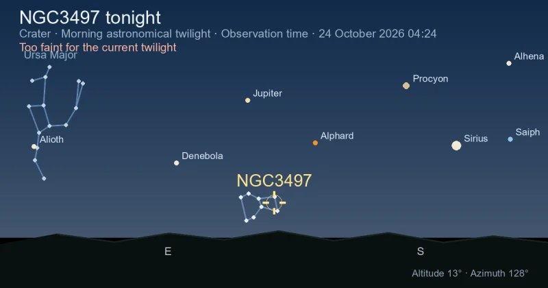 NGC3497 tonight
