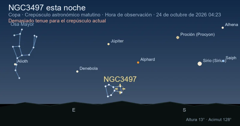 NGC3497 esta noche