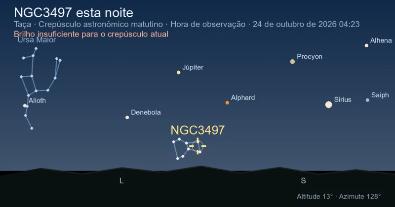 NGC3497 esta noite