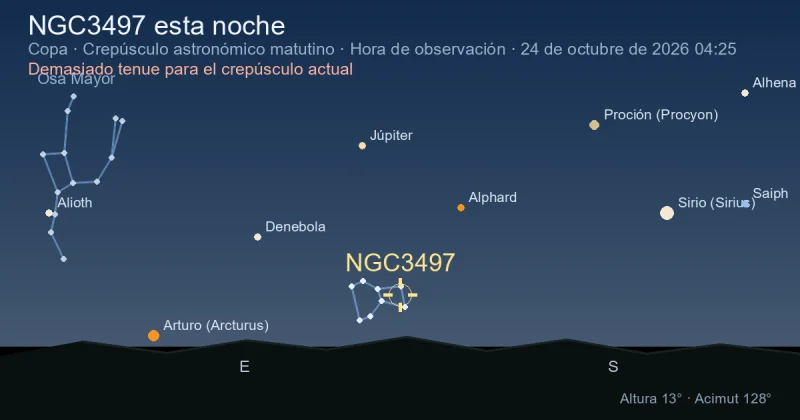 NGC3497 esta noche